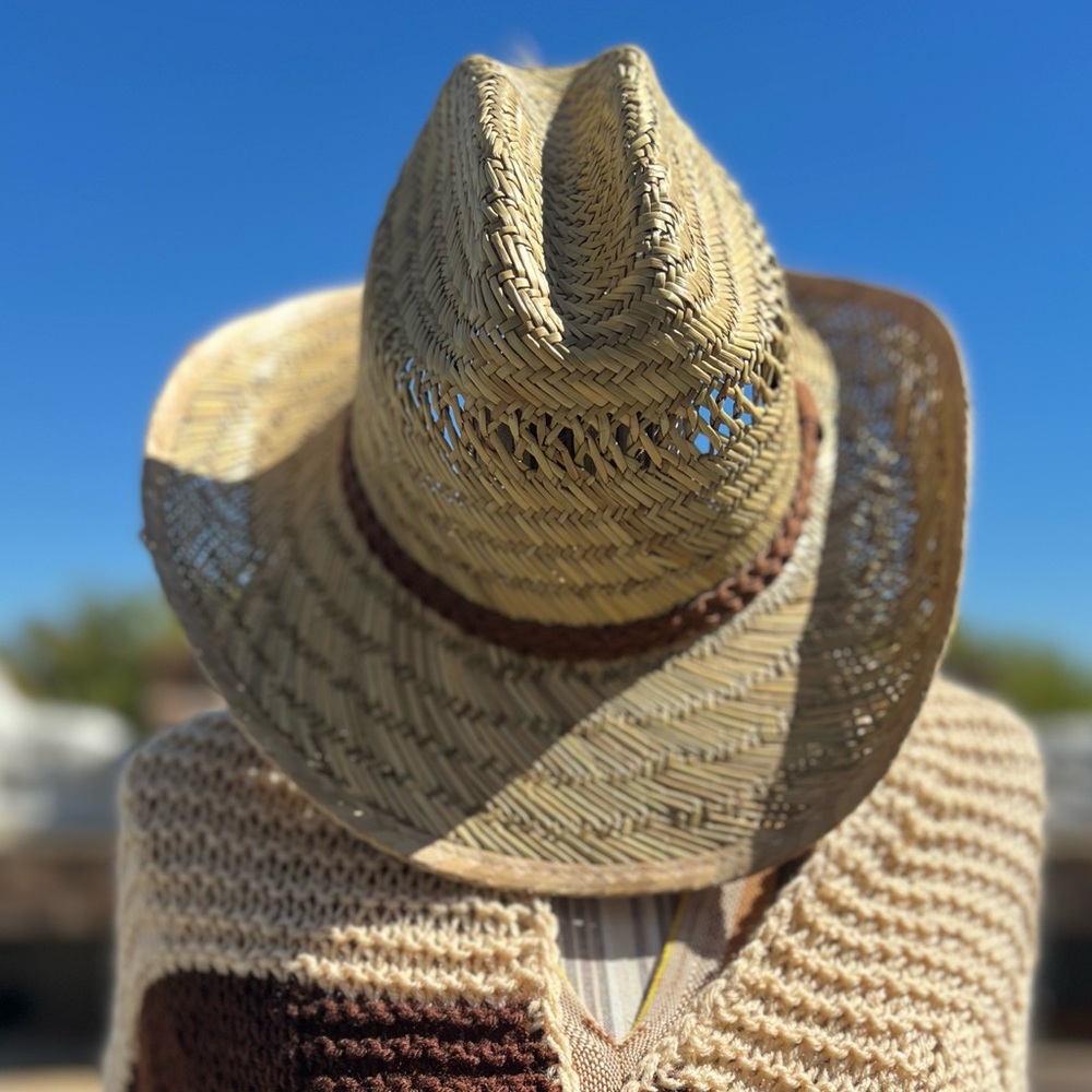 Goldcoast Sunwear Stylish Straw Cowboy Hat